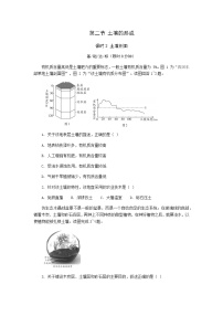 高中地理湘教版 (2019)必修 第一册第二节 土壤的形成第2课时课后练习题