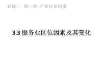 人教版 (2019)必修 第二册第三节 服务业区位因素及其变化说课ppt课件
