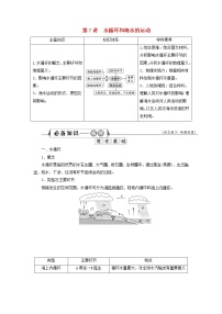 新人教版高考地理一轮复习第三章地球上的水第7讲水循环和海水的运动学案