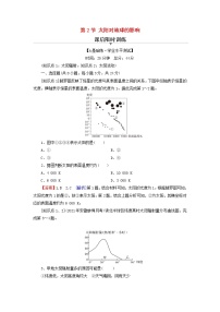 湘教版 (2019)必修 第一册第二节 太阳对地球的影响课时作业