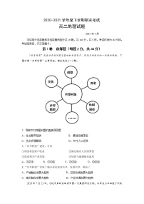 2021长春第二实验中学高二下学期期末考试地理试题含答案