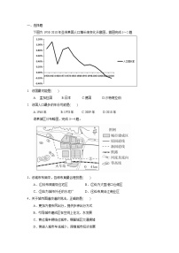 2021仁寿县四校联考高一下学期6月月考文综地理试题含答案