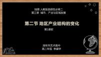 高中地理人教版 (2019)选择性必修2 区域发展第二节 地区产业结构变化课文内容课件ppt