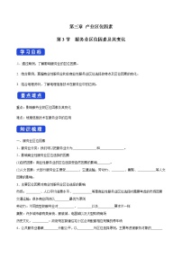地理必修 第二册第三节 服务业区位因素及其变化导学案