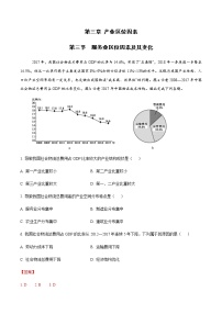 人教版 (2019)必修 第二册第三节 服务业区位因素及其变化习题