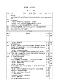 2020-2021学年第二节 洋流教案