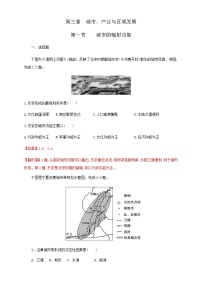 人教版 (2019)选择性必修2 区域发展第一节 城市的辐射功能精练