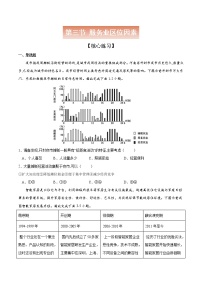 中图版 (2019)必修 第二册第三节 服务业区位因素精品随堂练习题