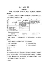 山东省济南市2023届高三地理下学期学情检测（一模）试题（Word版附解析）