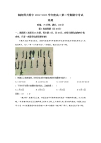 湖南师范大学附属中学2022-2023学年高二下学期期中地理试卷（Word版附答案）