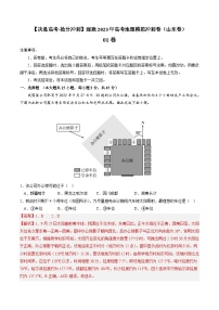 01卷【决胜高考·抢分冲刺】逐鹿2023年高考地理模拟冲刺卷（山东卷）（解析版）