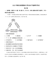 2023年高考真题——地理（湖北卷）（Word版附答案）