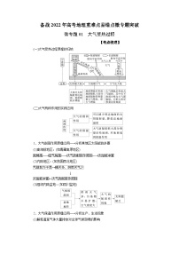 微专题01 大气受热过程-备战2022年高考地理重难点易错点微专题突破（解析版）