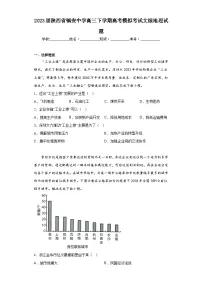 2023届陕西省镇安中学高三下学期高考模拟考试文综地理试题(含解析)