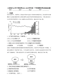 江西省九江市六校联考2022-2023学年高一下学期期末考试地理试卷（含答案）