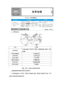 高考地理一轮考点讲练复习 第35讲　世界地理概况 (含解析)