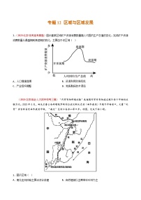 高考地理真题分项汇编 3年（2021-2023）（北京专用）专题12 区域与区域发展