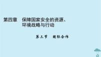 人教版 (2019)选择性必修3 资源、环境与国家安全第三节 国际合作教课课件ppt