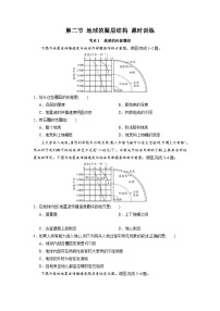 地理必修 第一册第二节 地球的圈层结构优秀练习题