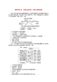 2024版新教材高考地理全程一轮总复习课时作业69协调人地关系实现可持续发展湘教版