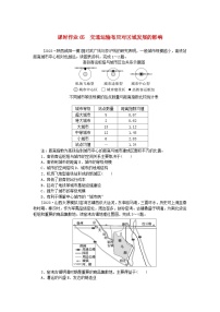 2024版新教材高考地理全程一轮总复习课时作业65交通运输布局对区域发展的影响新人教版