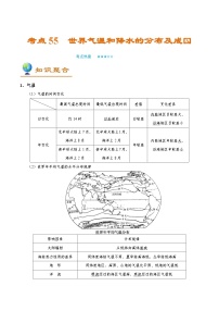 考点55 世界气温和降水的分布及成因-备战2022年高考地理一轮复习考点帮