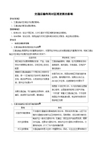 2.7.2 交通运输布局与区域发展（讲练）-【高考君】备战2023年高考地理大一轮复习全考点精讲练（新高考专用）