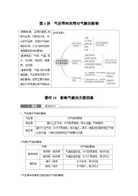 （人教版）新高考地理一轮复习课时精品学案 第1部分　第3章　第4讲　课时18　影响气候的主要因素（含解析）