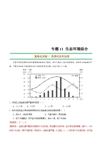 新高考地理二轮复习重难点突破练习专题11 生态环境综合（含解析）