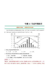 新高考地理二轮复习重难点突破练习专题11 生态环境综合（含解析）