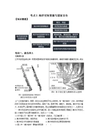 人教版 (2019)选择性必修3 资源、环境与国家安全第四节 海洋空间资源开发与国家安全学案