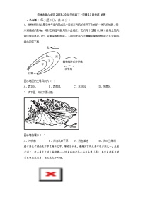 广西壮族自治区钦州市第六中学2023-2024学年高三上学期11月考试地理试题（含答案）