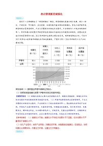 备考2024届高考地理一轮复习强化训练第二部分人文地理第二章乡村和城镇第2讲城镇化热点情境新型城镇化