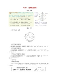 2025版高考地理一轮总复习考点突破训练题第1部分自然地理第一章地球和地图第一讲地球仪和地图考点二经纬网的应用