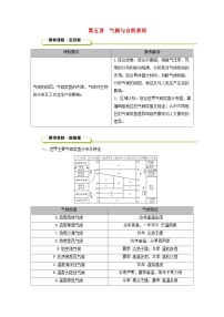2025版高考地理一轮总复习教案第1部分自然地理第3章地球上的大气第5讲气候与自然景观