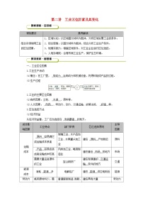 2025版高考地理一轮总复习教案第2部分人文地理第10章产业区位因素第2讲工业区位因素及其变化