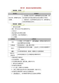 2025版高考地理一轮总复习教案第2部分人文地理第10章产业区位因素第3讲服务业区位因素及其变化