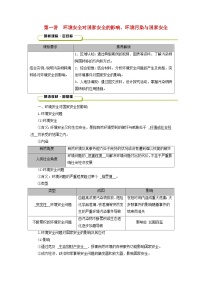 2025版高考地理一轮总复习教案第4部分资源环境与国家安全第19章环境安全与国家安全第1讲环境安全对国家安全的影响环境污染与国家安全