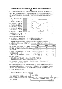 山东省烟台第一中学2023-2024学年高三下学期3月份学业水平诊断考试地理试题