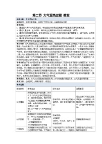 地理必修 第一册第二节 大气受热过程教学设计