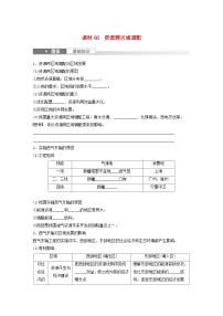 2024届人教新教材高考地理一轮复习学案第三部分区域发展第四章区际联系与区域协调发展课时66资源跨区域调配