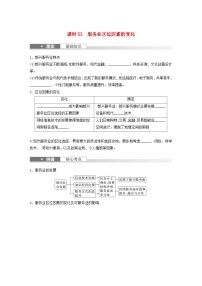 2024届人教新教材高考地理一轮复习学案第二部分人文地理第三章产业区位因素第3讲课时53服务业区位因素的变化