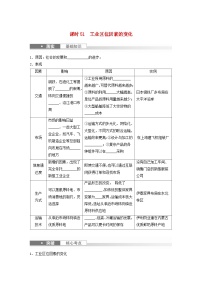 2024届人教新教材高考地理一轮复习学案第二部分人文地理第三章产业区位因素第2讲课时51工业区位因素的变化