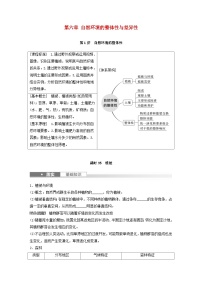 2024届人教新教材高考地理一轮复习学案第一部分自然地理第六章自然环境的整体性与差异性第1讲课时35植被