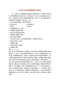 2024届人教新教材高考地理一轮教案第一部分自然地理第六章自然环境的整体性与差异性第1讲真题专练