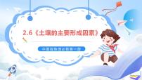 高中地理中图版 (2019)必修 第一册第六节 土壤的主要形成因素优秀ppt课件