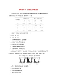 2025版高考地理全程一轮复习课时作业21世界主要气候类型
