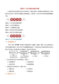 新高考专用备战2024年高考地理易错题精选专题09工业与服务业易错突破5大易错学生版