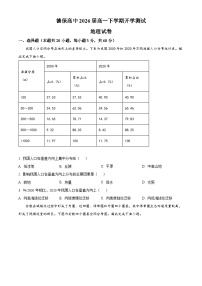 广西百色市德保县德保高中2024-2025学年高二上学期开学考试地理试题（原卷版）