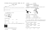 新疆喀什地区莎车县第九中学2024-2025学年高一上学期9月月考地理试题